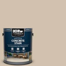 Behr Premium 1 Gal Pfc 27 Light Rattan Solid Color Flat Interior Exterior Concrete Stain