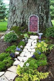 Faux Tiled Path Fairy Garden Diy
