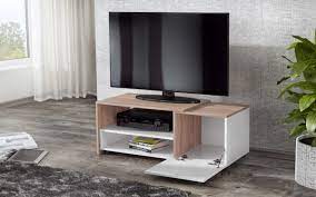 Современный шкаф купе со встроенным телевизором, стоимость которого совсем невелика, прекрасно можно найти его. Tv Modul Neo Neo Db Sonoma Byal Glanc Mebeli Videnov