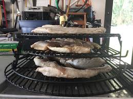 smoked kingfish 4 briskets on the 4th