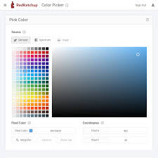 color picker color from image hex