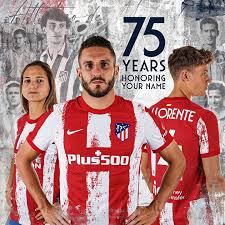 The design celebrates 75 years since the club changed its name to atlético de madrid in 1975. Atletico De Madrid Kits 2021 22