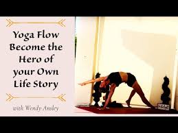 yoga flow become the hero of your own