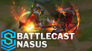 Battlecast Nasus Skin Spotlight - Pre-Release - League of Legends - YouTube