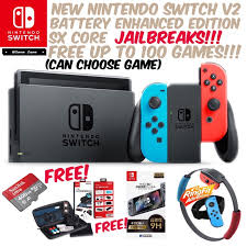 We aren't surprised if the nintendo switch is one of your shopping lists, as it's one of the most sought gaming consoles during this conditional movement control order. Ready Stock Nintendo Switch Jailbreak V2 Enhanced Neon Free Full Games 128gb 256gb 400gb Shopee Malaysia
