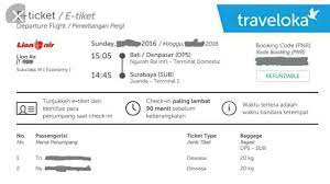 Pesan tiket melalui travel agen online atau langsung ke website maskapai. Inilah Contoh E Tiket Traveloka Dan Cara Menunjukkan Tiket Pesawat Dengan Hp