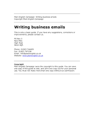 9 Business Email Writing Examples Pdf Examples