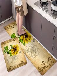 erfly pattern kitchen carpet