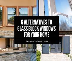 6 Alternatives To Glass Block Windows