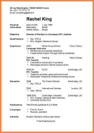   sample of curriculum vitae for job application   Basic Job     New Curriculum Vitae Format   Free Samples   Examples   Format  