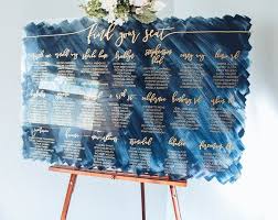 Find Your Seat Wedding Seating Chart Empty Seating Chart