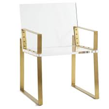 Our luxe paige acrylic swivel chair will look mod at your desk. Gold Paige Acrylic Swivel Chair