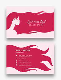 hair stylist business card templates