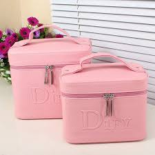 cosmetic case bag pu beauty case