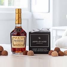 hennessey cognac and chocolate truffles