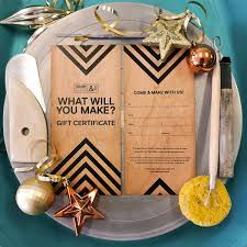 Makerspace Co Gift Certificate Give The Gift Of Making