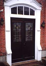 Traditional Leaded Glass Doors
