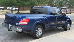 Toyota tacoma the toyota tacoma is a compact pickup truck , so it's more like the tundra's little brother than a true competitor. File Toyota Tundra Stepside Jpg Wikimedia Commons