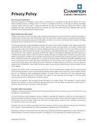 privacy policy 18 exles format