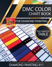 Dmc Color Chart Book For Diamond Painting The Complete Table 2019 Dmc Color Card Book