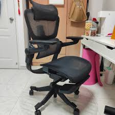 h1 pro ergonomic office chair black