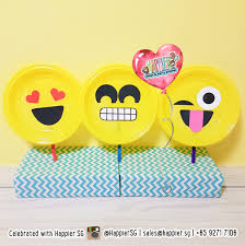 emoji art crafts party photo prop