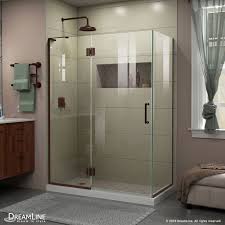 34 In Hinged Shower Enclosure