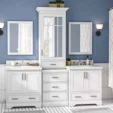 Vanities—which, at their core, are really just made up of sinks and mirrors—add functionality to any bathroom. Bathroom Vanities Double Sink Bathroom Vanities
