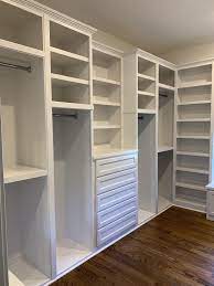At creekside closets we can take the stress out of your mornings by designing a custom closet especially for you. Custom Closets Raleigh Durham Chapel Hill Wake Forest Woodmaster Custom Cabinets Custom Cabinets Closet Built Ins Closet Design Layout Build A Closet