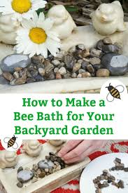 Leaking sugar water results in the hive having problems from ants getting in the hive. How To Make A Bee Bath For Your Backyard Garden