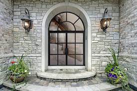 Steel Frame Glass Exterior Doors