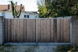 Premium Photo Wall Wooden Slide Fence