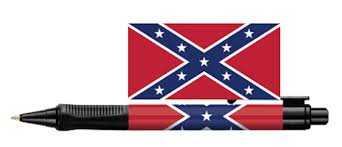 confederate flag contour pen