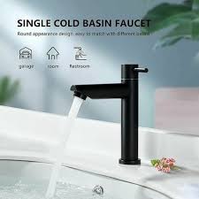 Bathroom Faucet Cold Water Only Matte