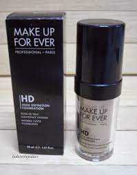 make up for ever hd foundation beauty