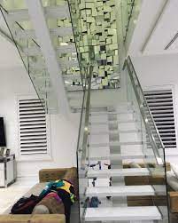 Open stairs, an alternating tread or a floating staircase are great additions to any home but may be out of the question if you have small children. Contemporary Glass Wood Staircase Stairs Demax Arch Staircase Railing Archello