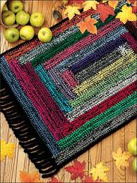 ravelry log cabin welcome rug pattern