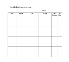 Maintenance Schedule Templates 35 Free Word Excel Pdf Format