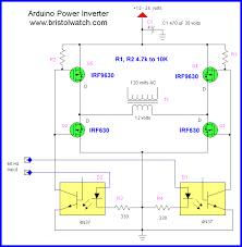 Arduino Power Dc To Ac Inverter Power Circuits