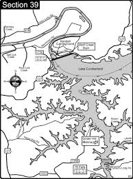 Lake Cumberland Cumberland River Map Lake Cumberland Mappery