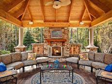 budgeting an outdoor fireplace