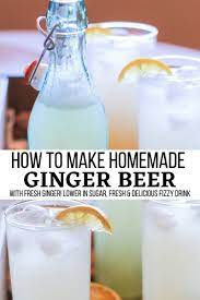 how to make homemade ginger beer
