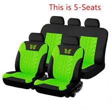 5 Seats Embroidery Car Seat Covers