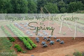 Vegetable Garden For Spring