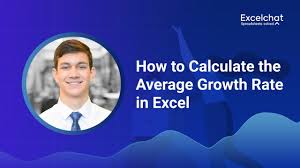 average growth rate in excel you