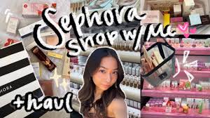with me at sephora haul you