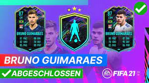 Guimarães squad building challenges by gycs03. Future Stars Bruno Guimaraes 87 Gunstige Sbc Losung Ohne Loyalitat Fifa 21 Ultimate Team Youtube