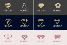 set of jewelry logo design 555152