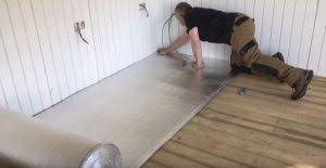 timber floor multifoil insulation