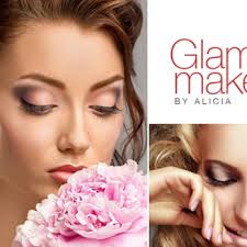 glam makeup and hair by alicia makeup